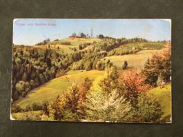 antike AK 1913 Gruss vom Bachtel Kulm Zürich Oberland