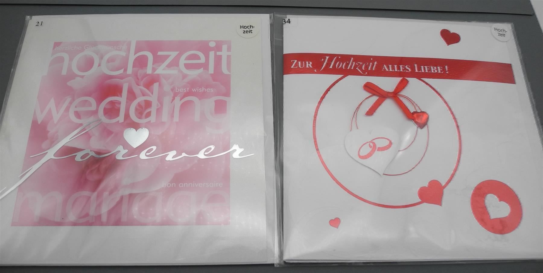 Cartoline: 4 Hochzeitskarten, Nr. 30b – Nuovo e nell'imballaggio originale da Kottwil venduto da Crazyrolf 1