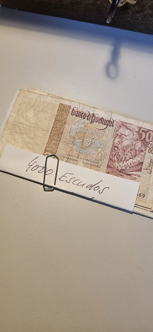 Banknoten: 4000 Escudos 1997 – Gebraucht aus Belp von Ginus85 9