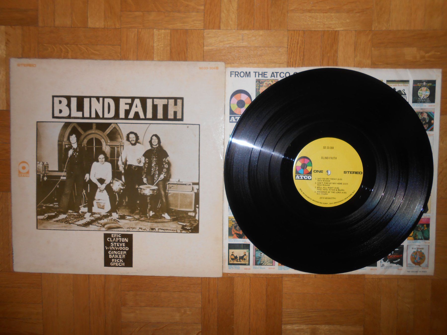 Dischi in vinile: Blind Faith 1969 Same (LP) – Usato da Territet venduto da Yvanz