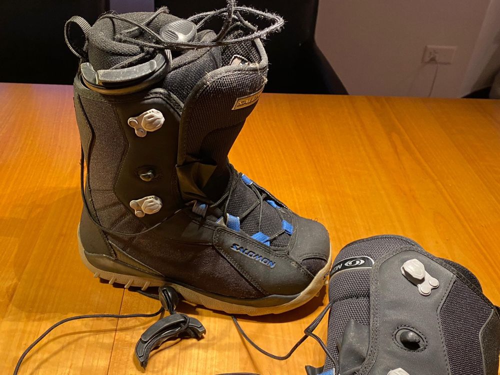 Snowboard mit Bindung und Schuhe für Kind Kaufen auf Ricardo