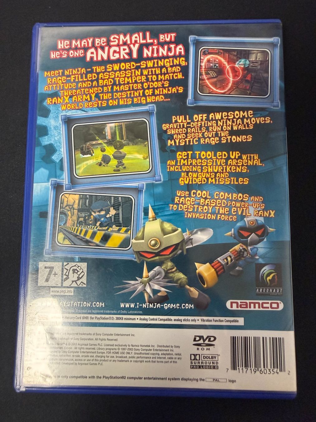 Sony Jeux: I-Ninja - PS2 – D'occasion à Pont-de-la-Morge par Darfal 2