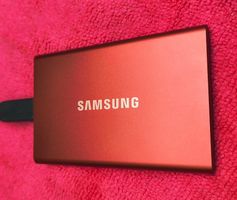 Externe  500GB SSD Samsung Portable T7, wie neu