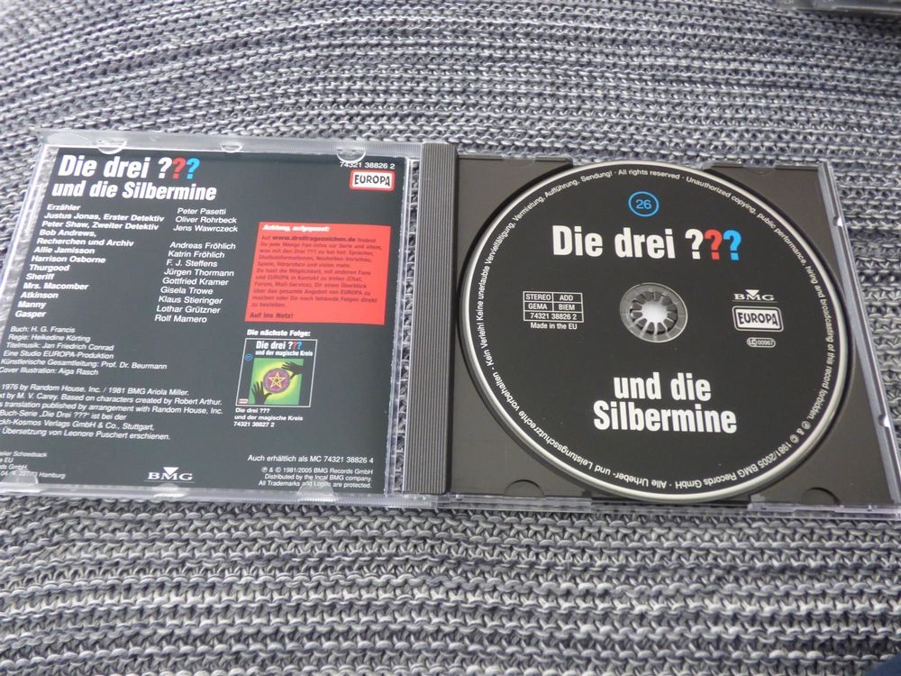  Die drei ??? Fragezeichen Nr.26 (Gebraucht) in Zürich für CHF 5.5 – mit Motiv 