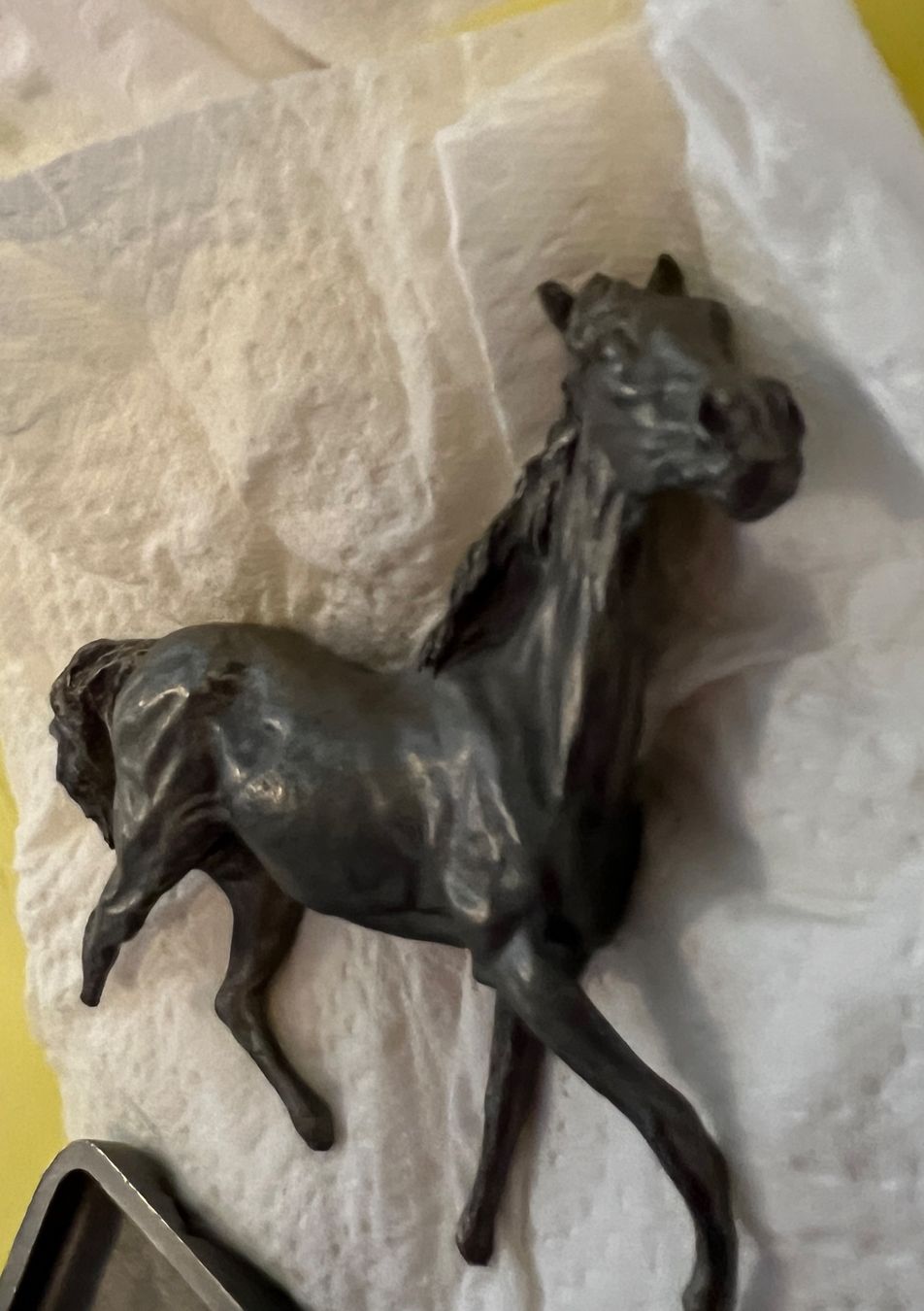 Sculture & Statue: Zinnpferd von Bossert, Basel, defekt – Difettoso da Iragna venduto da Flips03 2