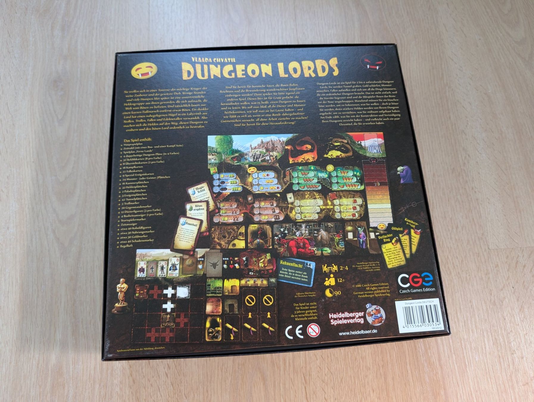 Giochi: Brettspiel Dungeon Lords - Deutsch - sehr guter Zustand – Usato da Felben-Wellhausen venduto da Phattpat 1