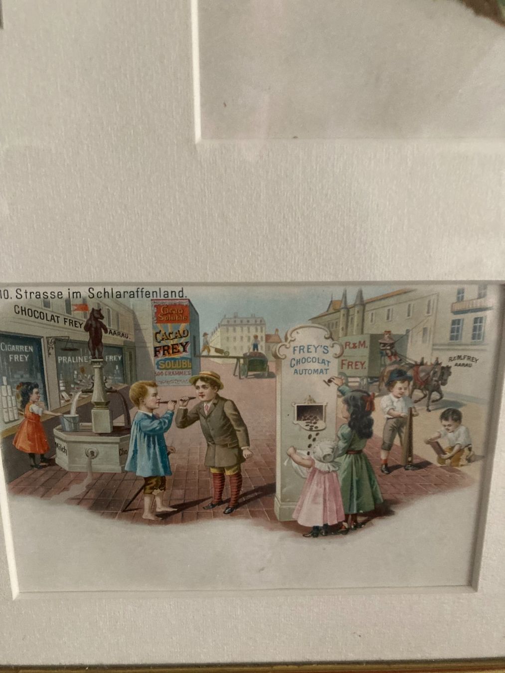 Grafica & Litografie: Schokolade Frey, Chromolithographien, Werbung der Schoggifab – Usato da Luzern venduto da rup_r6cz 4
