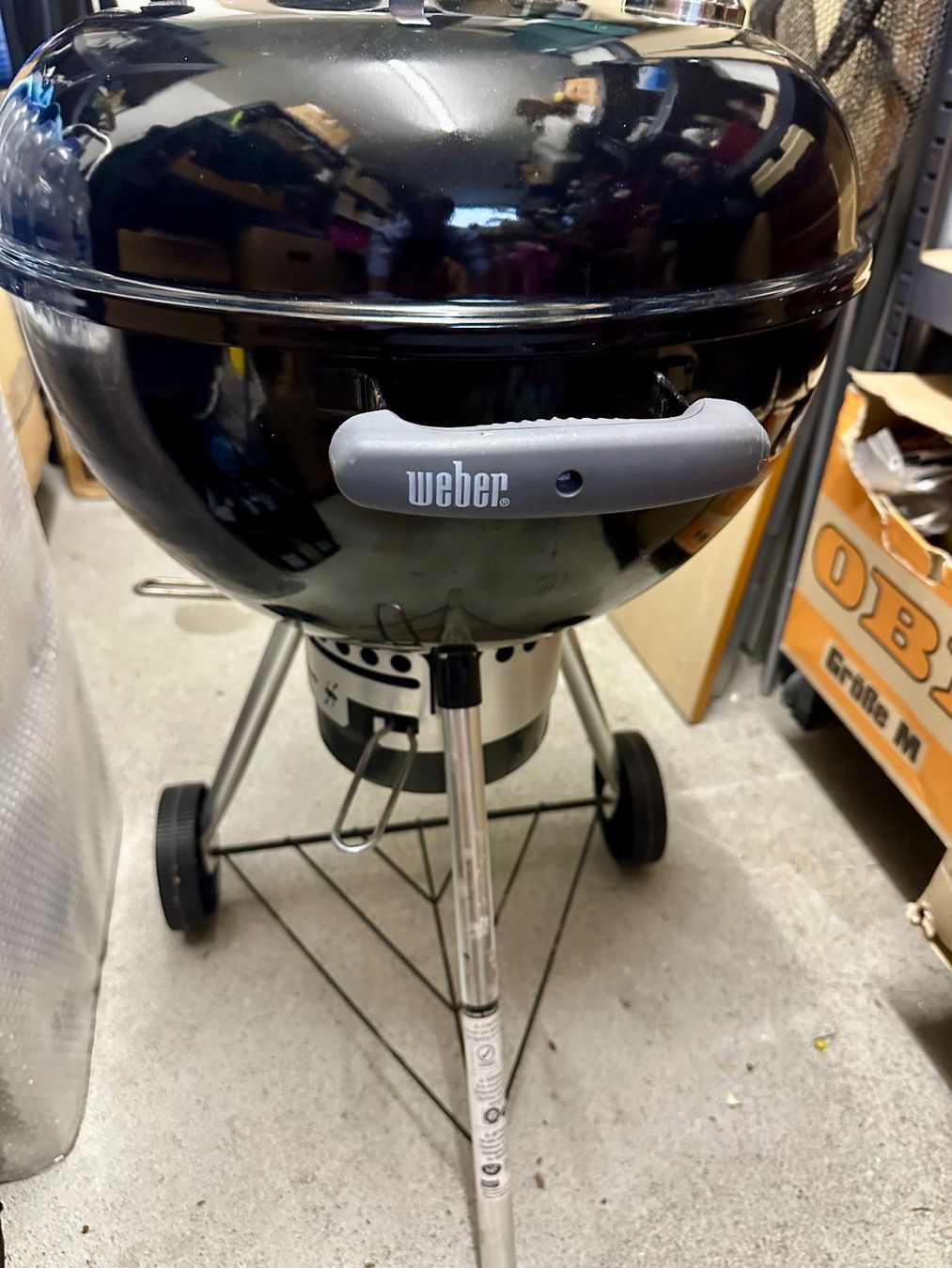 Weber Grills: Weber Grill - Holzkohle - Compact Kettle 47cm, black – Gebraucht aus Küssnacht am Rigi von m_i_76bt