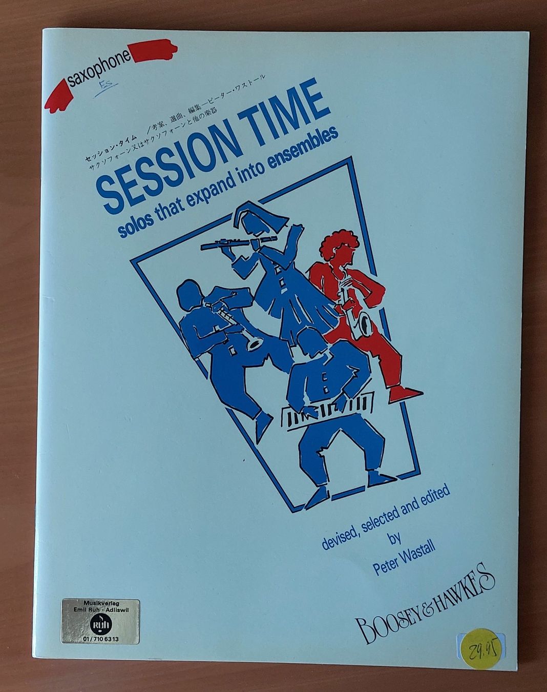 Musikinstrumente: SESSION TIME saxophone - solos that expand into ensembles – Neu (gemäss Beschreibung) aus Rotkreuz von CLASAX 1