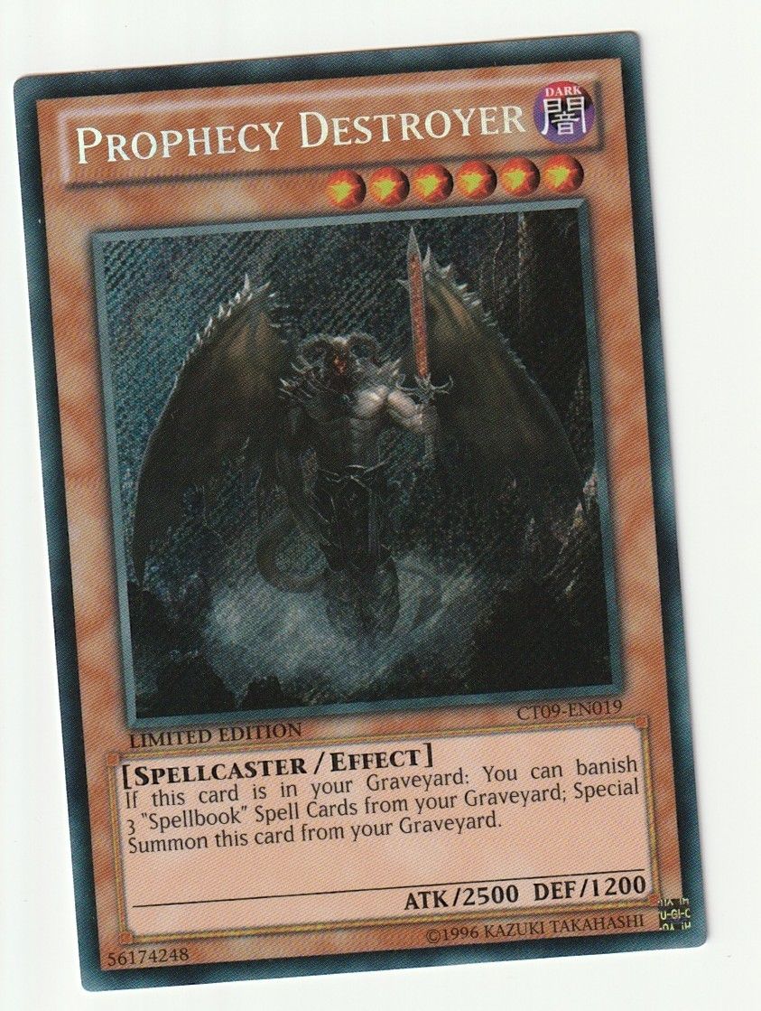 Yugioh Carte collezionabili: Prophecy Destroyer CT Secret Rare – Usato da Schattdorf venduto da Fabian500