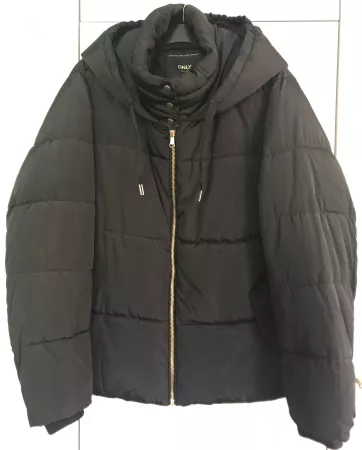 ONLY Jacke 'Edina' in schwarz, Gr. XXL