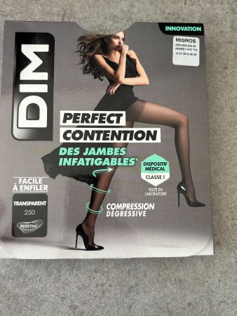 Collants Dim Perfect Contention Neuf renforcé M