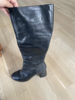 Damen Stiefel Geox schwarz mit Blockabsatz gebraucht