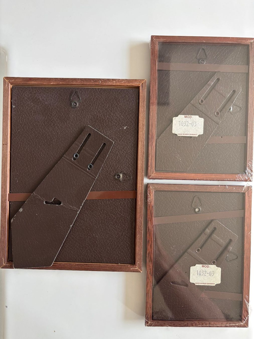 Cadres de tableaux: Vintage Bilderrahmen Holz dunkel Set 3 Stk. – D'occasion à Horgen par uge_pd5p 1