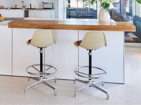 Charles & Ray Eames Barstühle Fiberglas