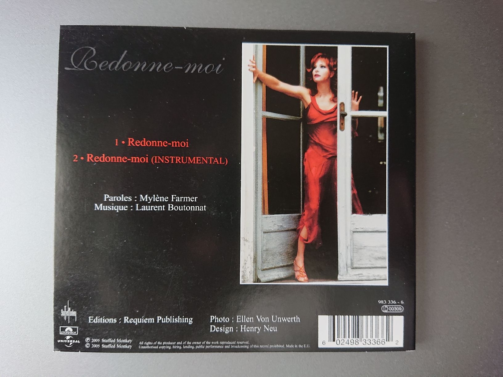 CD: Single Mylène Farmer, Redonne-moi – Usato da Lentigny venduto da ti_2020 1