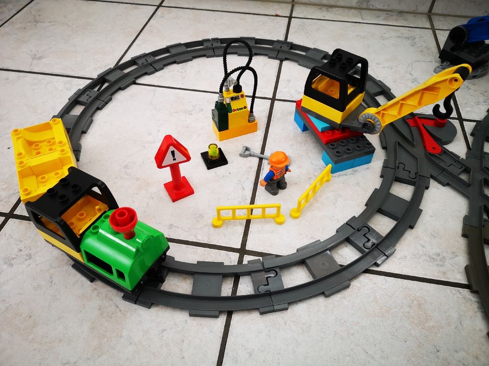 (F11) XXL Lego Duplo Eisenbahn mit Baterieantrieb  i.O. 2