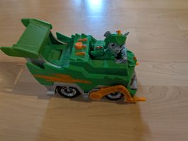 Paw Patrol Fahrzeug rocky  bespielt