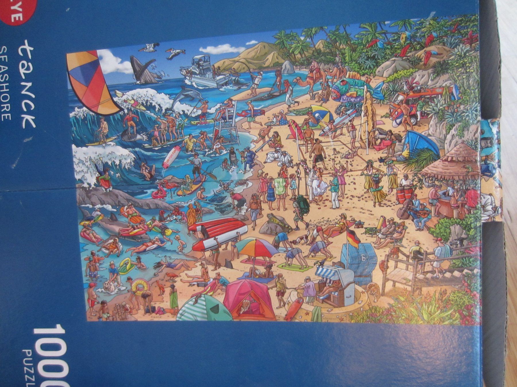 Heye Puzzle: Puzzle, 1000-teilig, Sujet Seashore – Usato da Männedorf venduto da smarties870