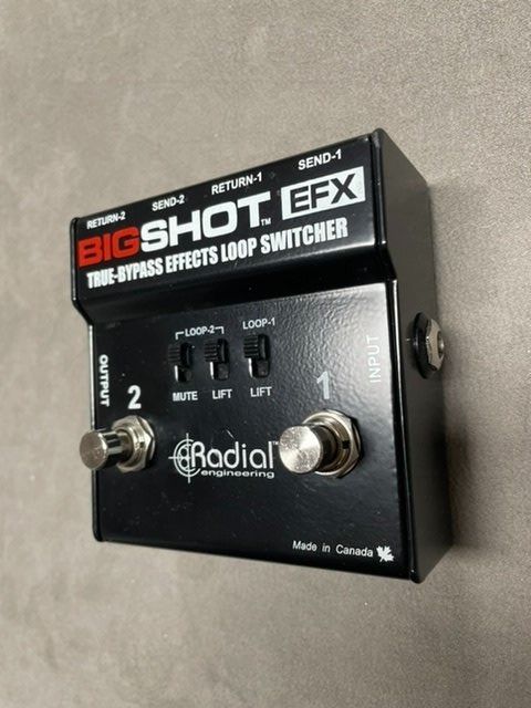 Musikinstrumente: RADIAL Big Shot EFX True Bypass Effekt-Loop Schalter! NP 214 – Gebraucht aus Cama von Superbayer 2