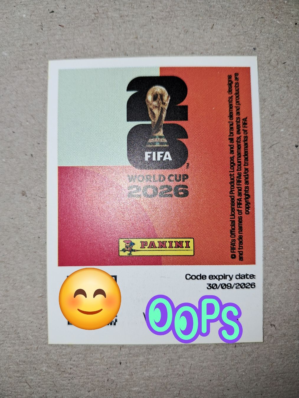 Panini Carte collezionabili: Panini WM 2026, digitale Stickers – Nuovo (secondo la descrizione) da Aefligen venduto da SSHRef
