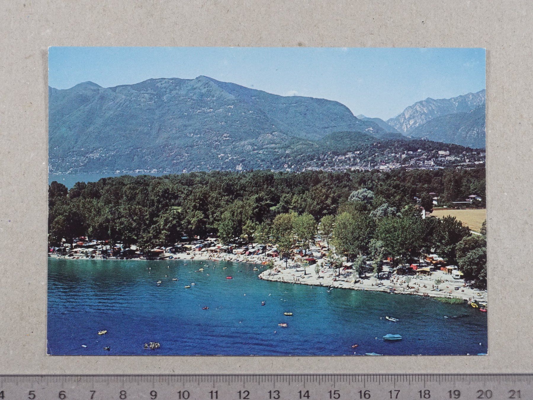 Ansichtskarten: Ascona, Camping Segnale – Gebraucht aus Lenzburg von fh1