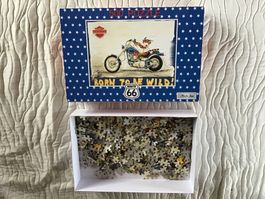 Puzzle 500 Teile Motiv "Born to be Wild" 1996 Alex Rinesch