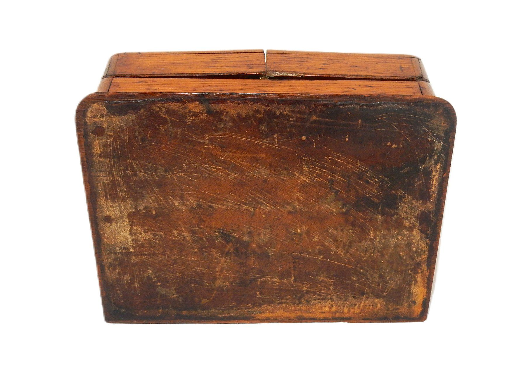 Schreibtische: Antike, viktorianisches Tisch - Schreibmöbel  Eiche, um 1870 – Gebraucht aus Alpnach Dorf von Reloved24 6