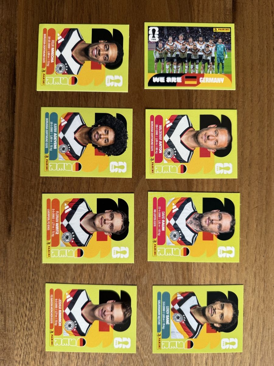 Panini Carte collezionabili: Deutschland Team – Nuovo (secondo la descrizione) da Kilchberg ZH venduto da Wallissa