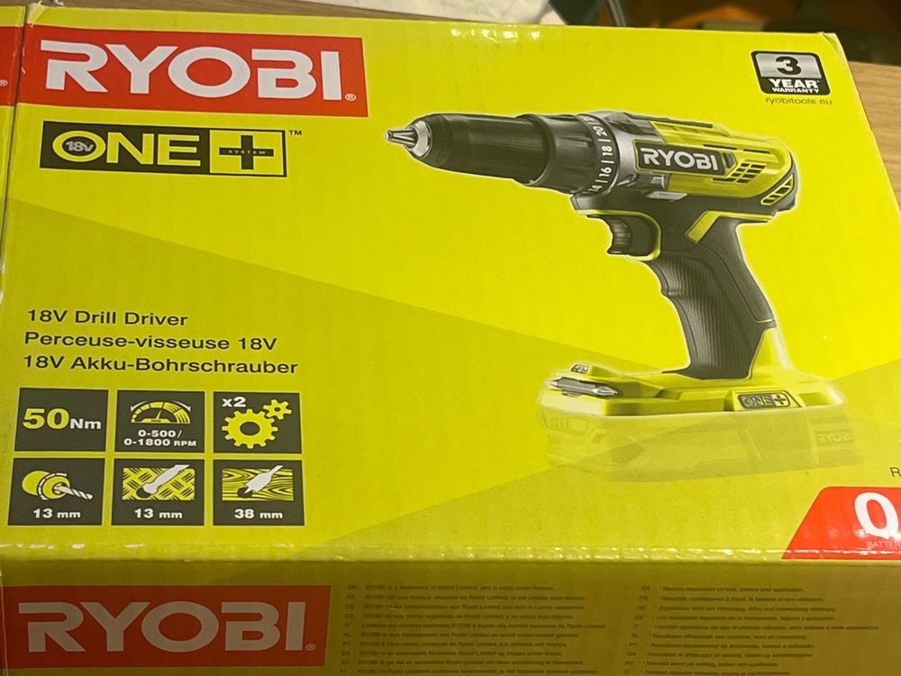 New ryobi one+ R18DD3 drill | Kaufen auf Ricardo
