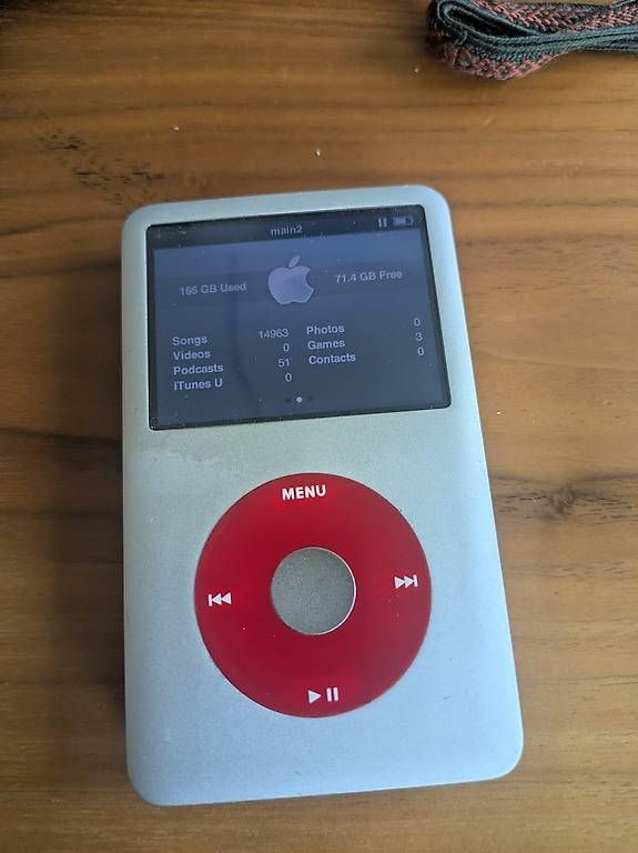 Apple Lettore multimediale portatile: iPod Classic 7. Gen, 256GB + 2000 mAH Akku – Usato da thun venduto da frozone01