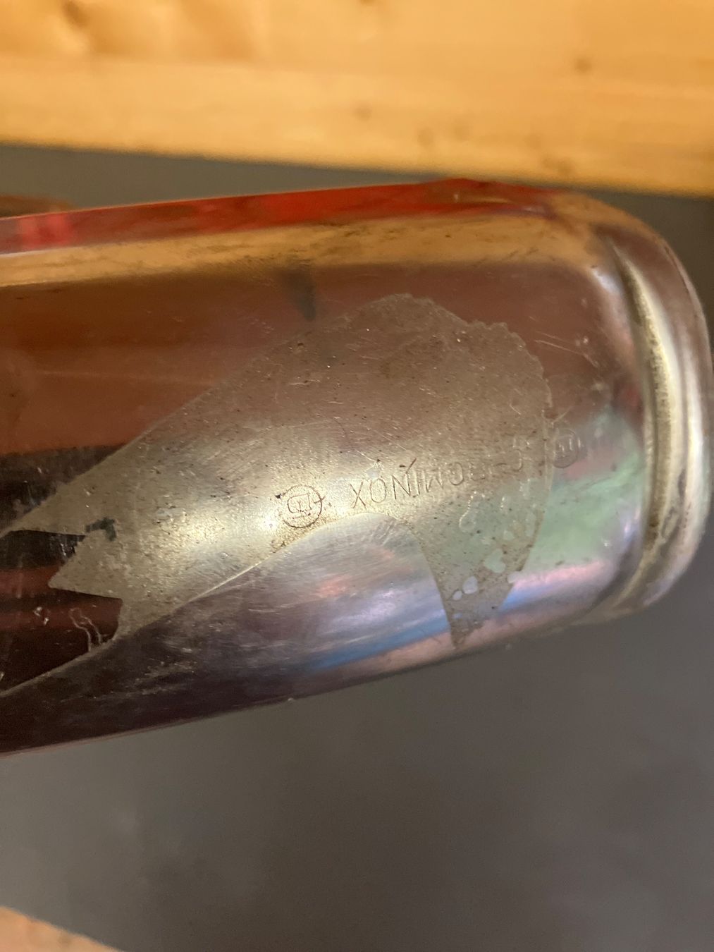 Puch Ciclomotori: Schutzblech Chrominox Puch X30 NL/NS – Usato da Oberriet SG venduto da olli20 2