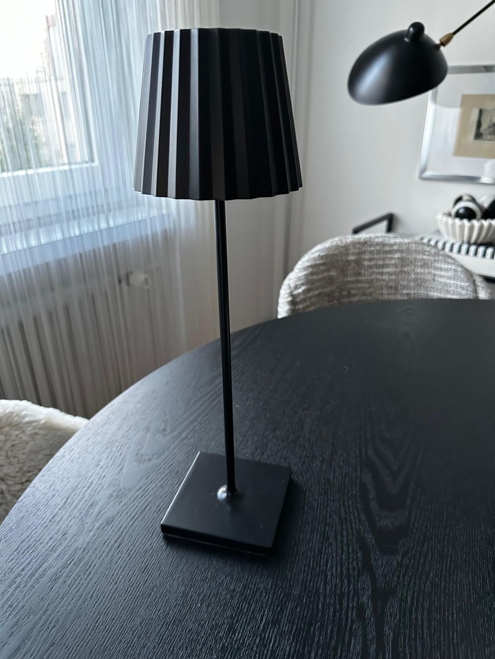 Lampade: SOMPEX Design Outdoor Tischlampe Schwarz dimmbar – Usato da Thalwil venduto da victoriaSog 3