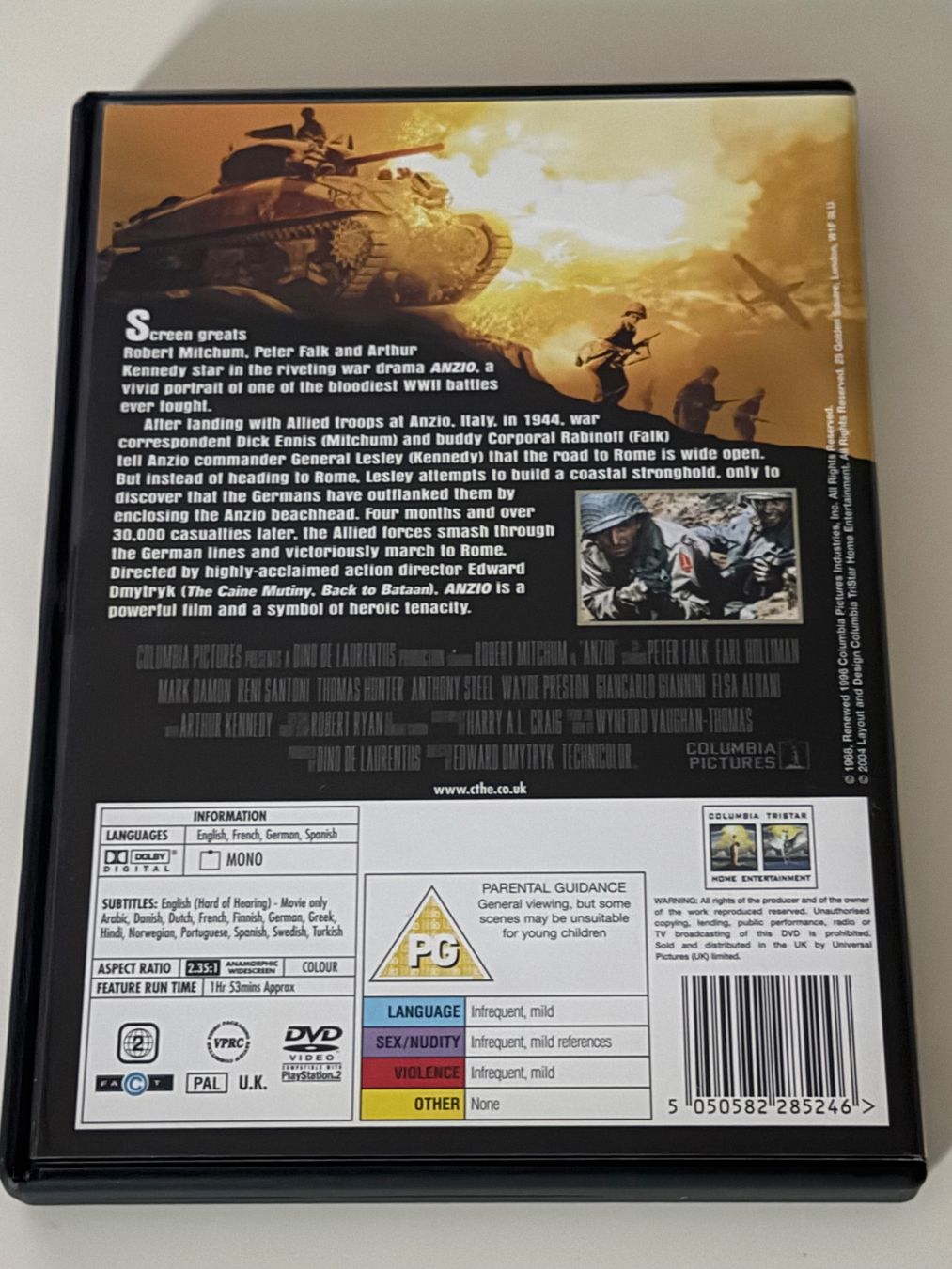 Tutti i DVDs: Schlacht um Anzio DVD – Usato da Altstätten SG venduto da sheamus 1