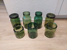 Alte Bülach Gläser Einmachglas