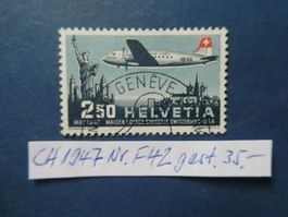 CH 1947 Nr. F42 gestempelt