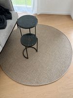 In-&Outdoor Teppich Ø 160cm – Beige/Taupe – wie neu