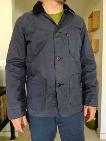 VESTE MI-SAISON LEVIS BLEU MARINE S