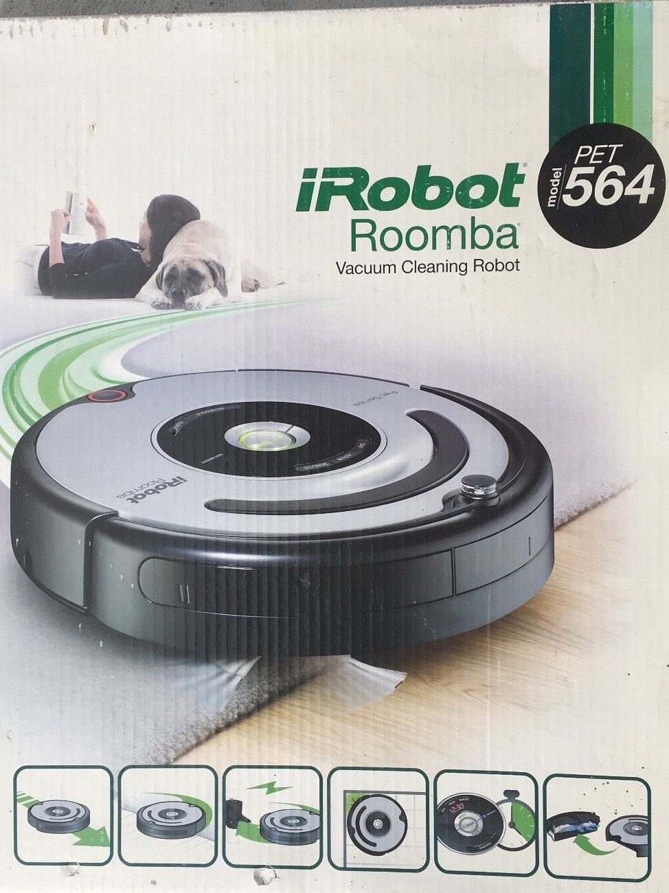 Irobot Staubsauger & Zubehör: iRobot Roomba Staubsauger PET 564 – Gebraucht aus Kleindietwil von