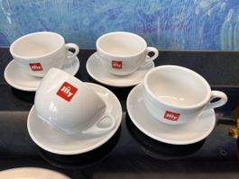 illy Capucinotassen Kaffeetassen Geschirr Tassen Kaffee Tee