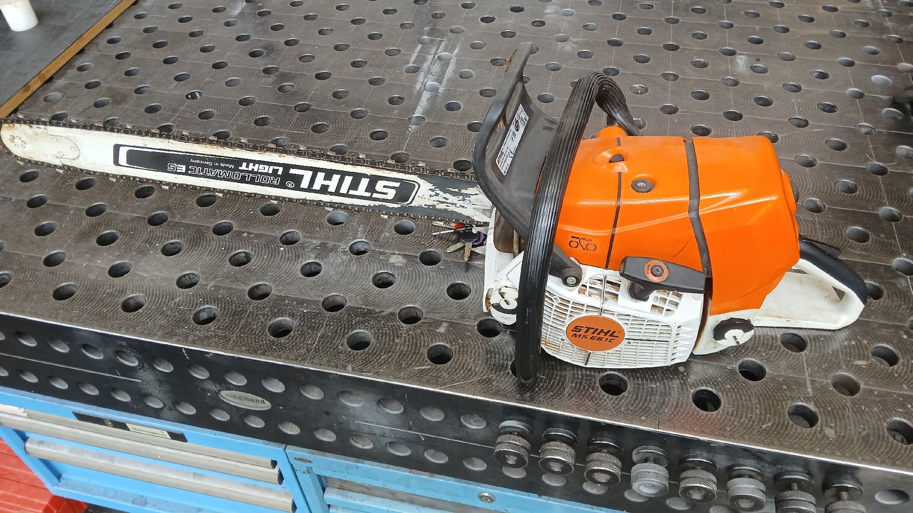 Stihl Sägen: Kettensäge, Stihl MS 661 C – Gebraucht aus Basel von Hmen