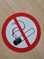 <Rauchen verboten Schild> ca 30cm Vintage Blechschild