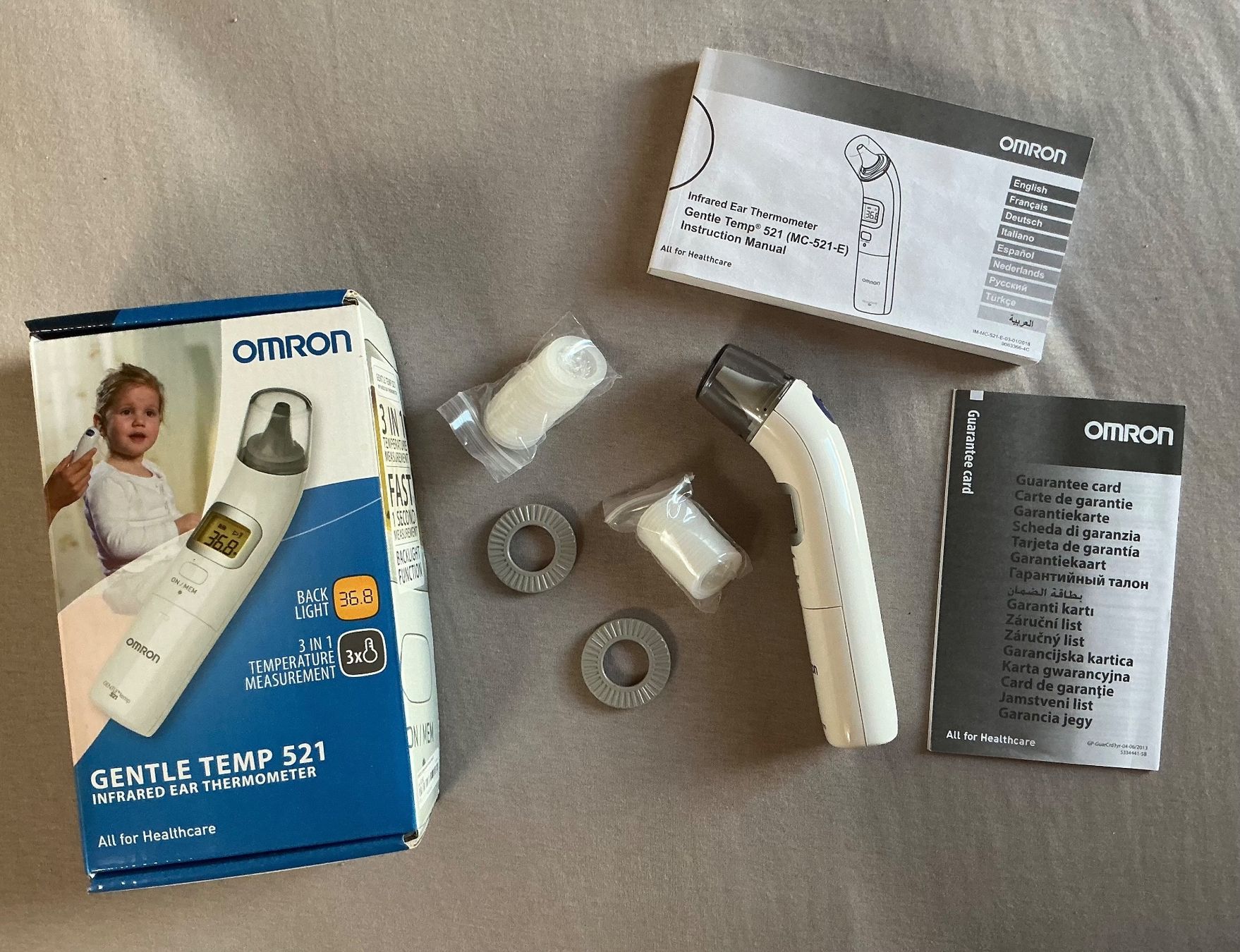 Omron Sonstiges für Haushalt & Wohnen: Fieberthermometer von Omron / 3 in 1 Temperature – Gebraucht aus Stettlen von togram4 2