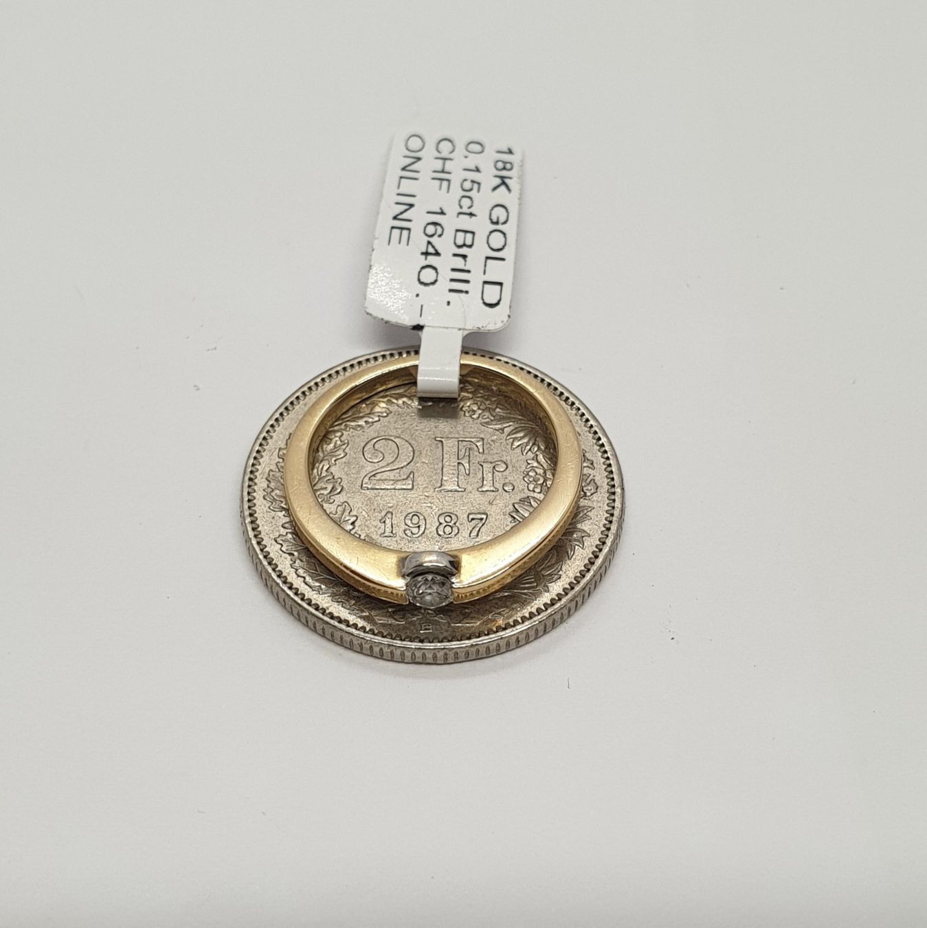 Anelli: Echt 18K Gold - Brilliant Ring – Usato da Luzern venduto da luzerngoldhaus 3