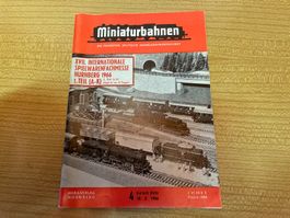 Miniaturbahnen 4/1966🛤️
