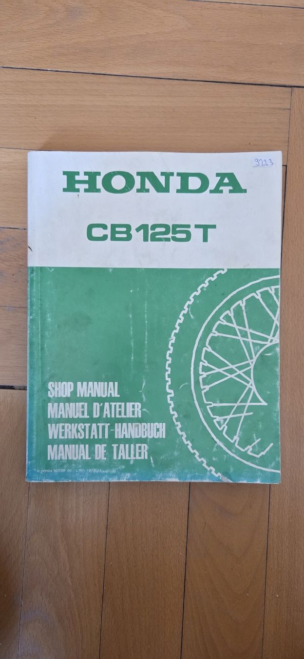 Libri: Manuel Honda CB 125 T – Usato da Lausanne venduto da fefc.eu