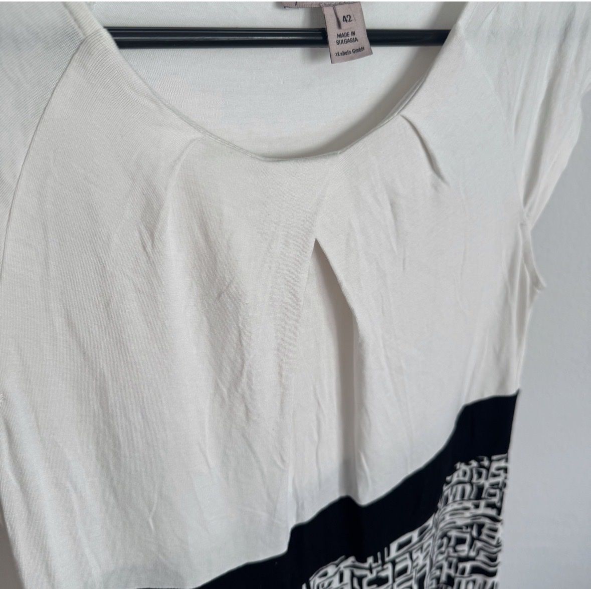 Anna Field Vestiti: Kleid weiss schwarz Grösse 42 – Usato da Turgi venduto da MsMinouche 1