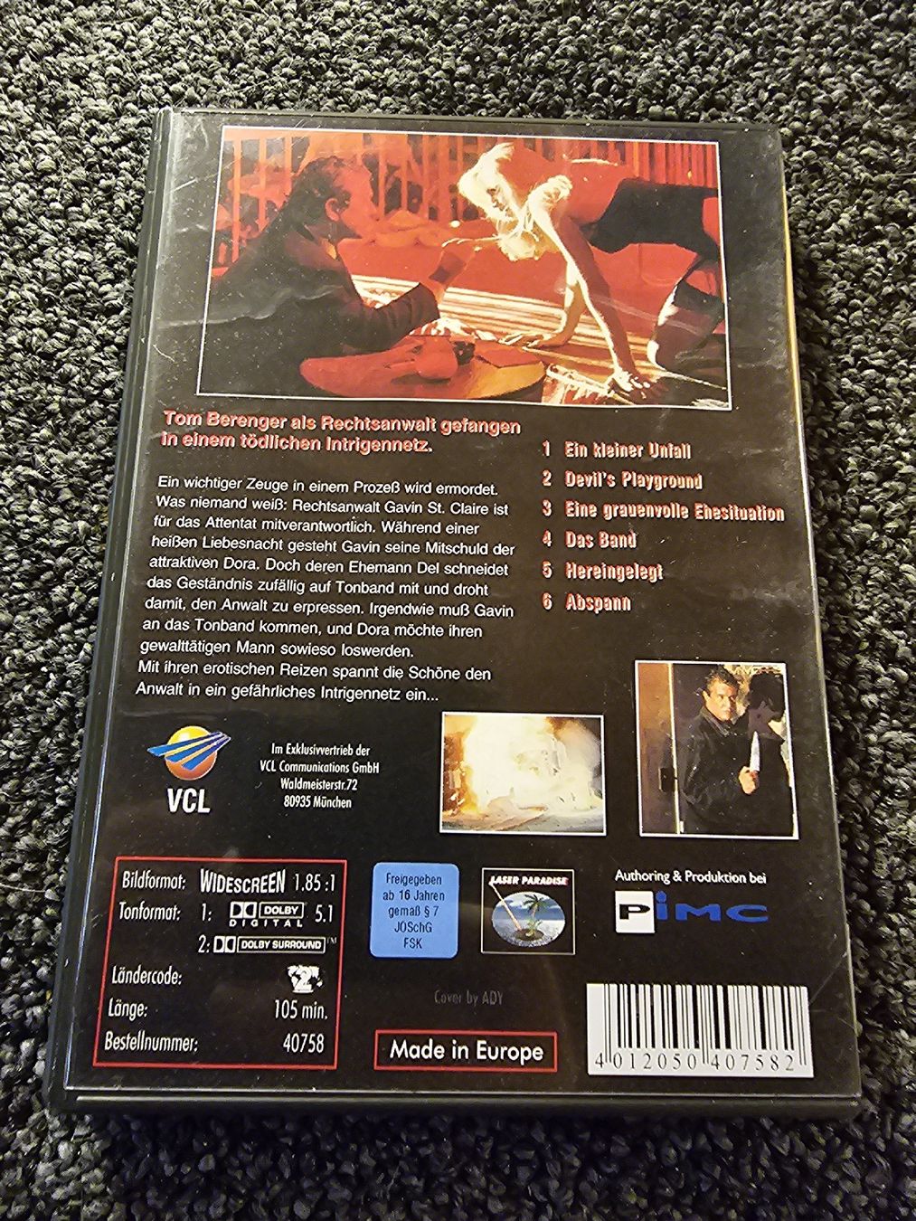 Tutti i DVDs: Tom Berenger: Body Language (21158) – Usato da Ruswil venduto da jan_bxl5 1