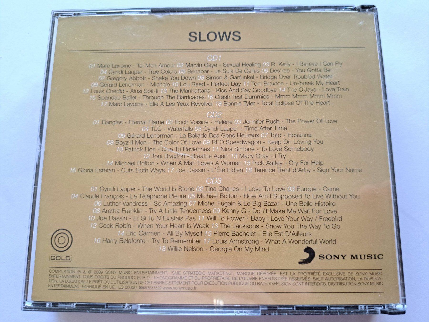 CD: Cds Coffret slows 3 Cds  – Usato da Pully venduto da bro_n52j 3