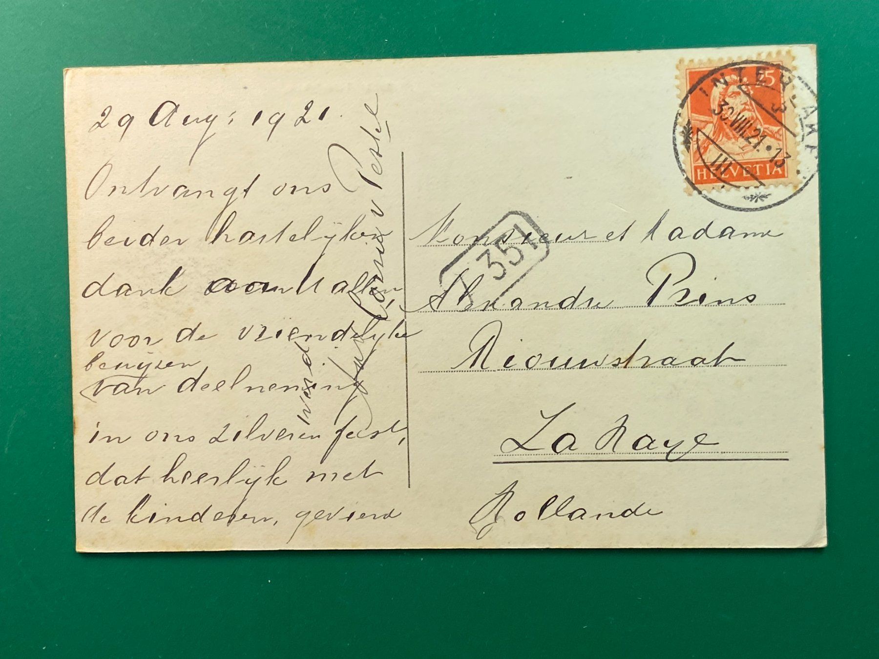 Cartoline postali: Interlaken – Usato da Steg VS venduto da danwer74 1